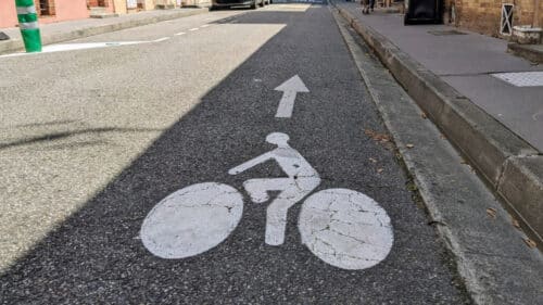 Toulouse progresse dans le baromètre du vélo de la FUB.