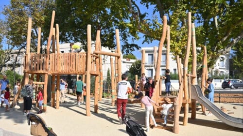 La nouvelle place Max Rouquette a été inaugurée à Montpellier.