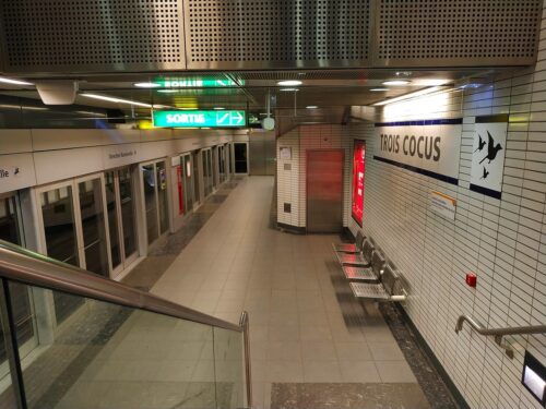 La station de métro Trois Cocus sera totalement fermée du 3 au 24 novembre 2025.