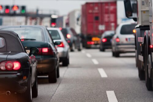 Plus de 9 kilomètres de bouchon sur l'A64, au Sud de Toulouse, ce lundi