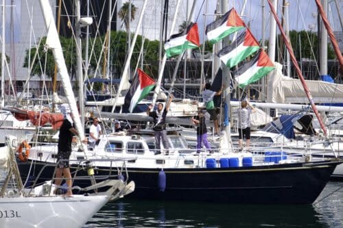 François Piquemal : L'un des navires faisant partie de la flottille Global Sumud