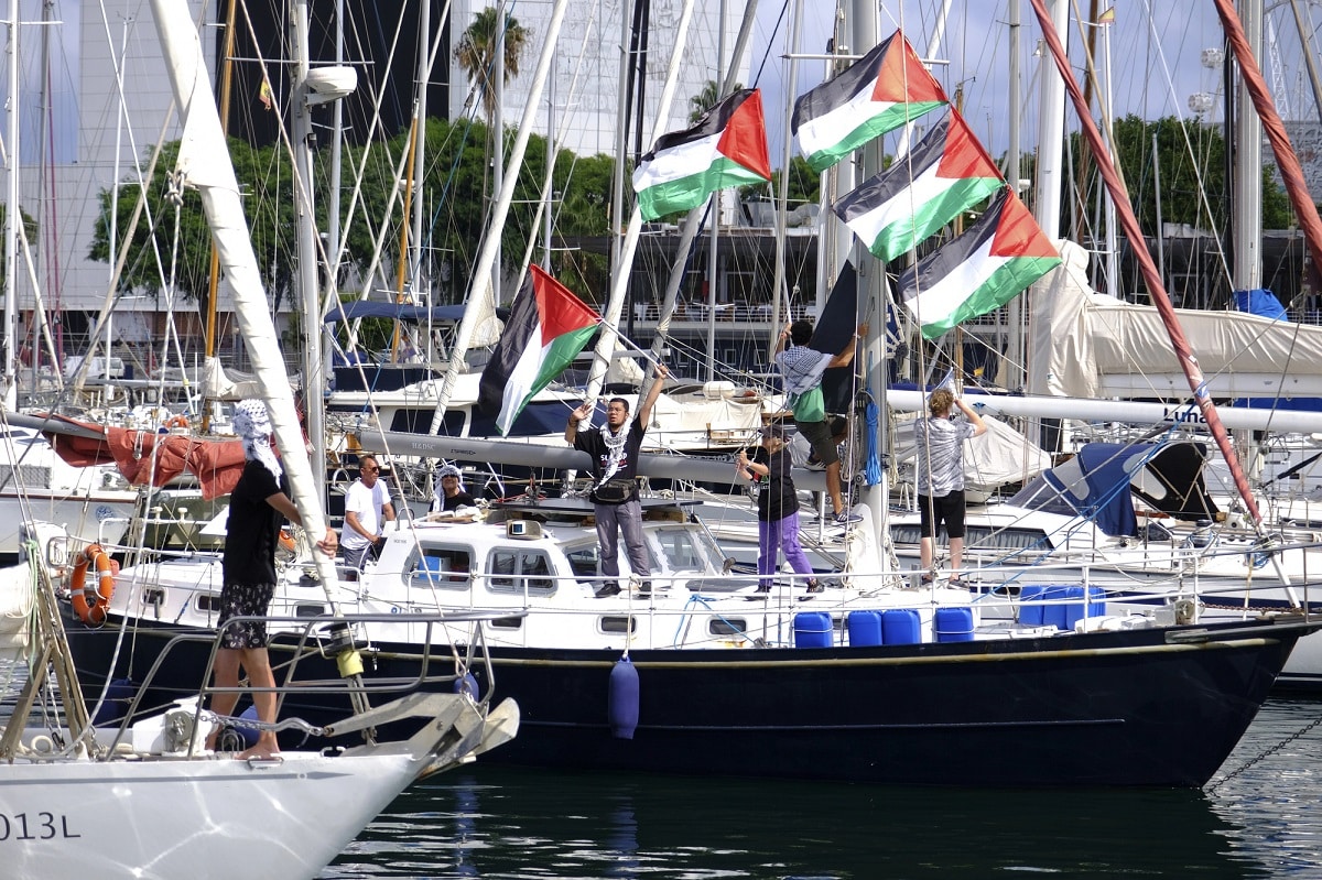 François Piquemal : L'un des navires faisant partie de la flottille Global Sumud