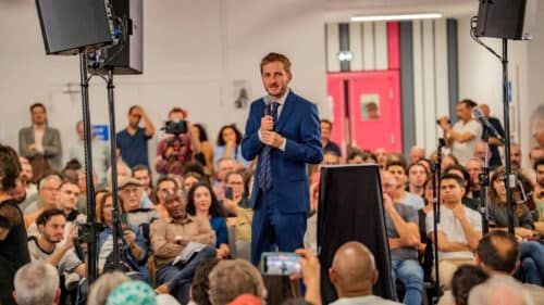 François Piquemal lance sa campagne municipale à Toulouse avec Demain Toulouse.