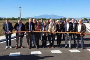 La nouvelle route départementale 22B a été inaugurée ce mardi 28 octobre 2025 dans les Pyrénées-Orientales.