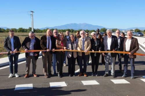 La nouvelle route départementale 22B a été inaugurée ce mardi 28 octobre 2025 dans les Pyrénées-Orientales.