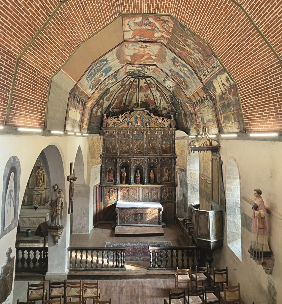 Nef église Notre-Dame-Saint-Laurent Jézeau