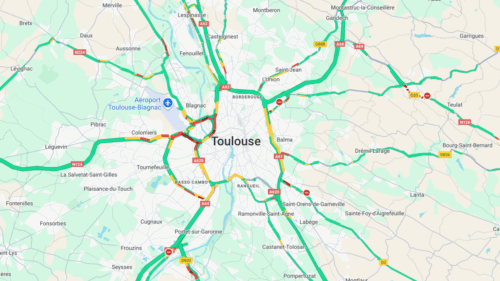 Le JT accompagne l'évolution du trafic à Toulouse.