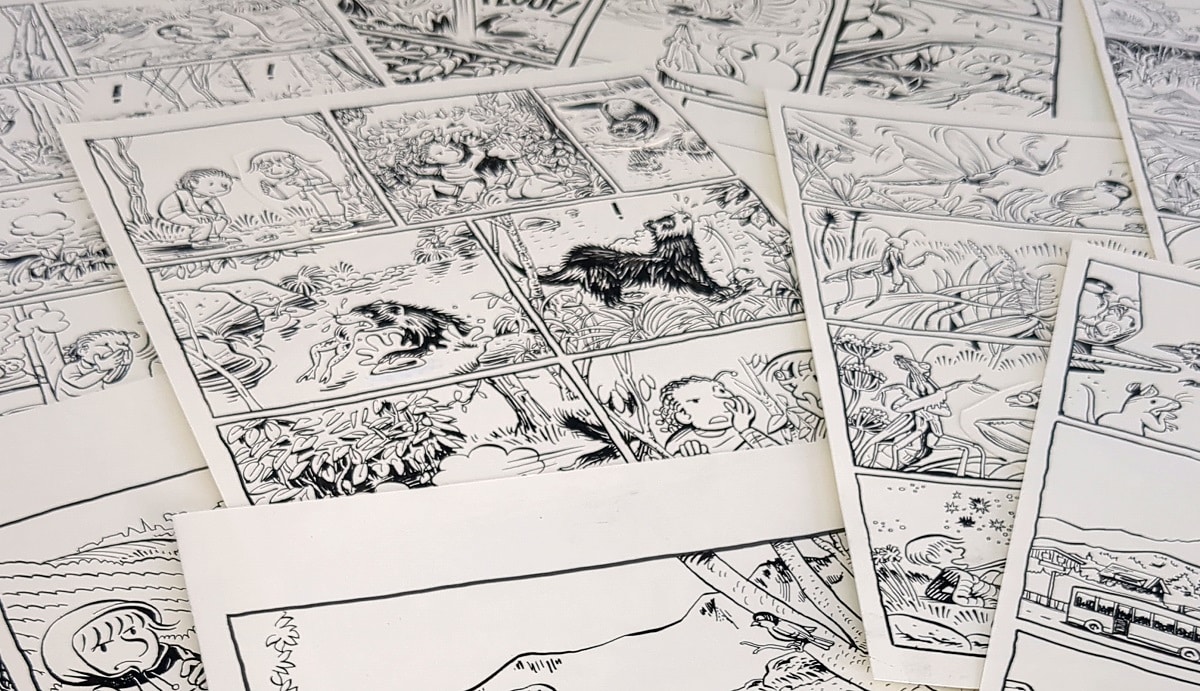 les jeunes dessinateurs apprendront à dessiner les animaux de la basse-cour avec Aurélien Cantou, ancien bédéiste de la revue naturaliste La Salamandre