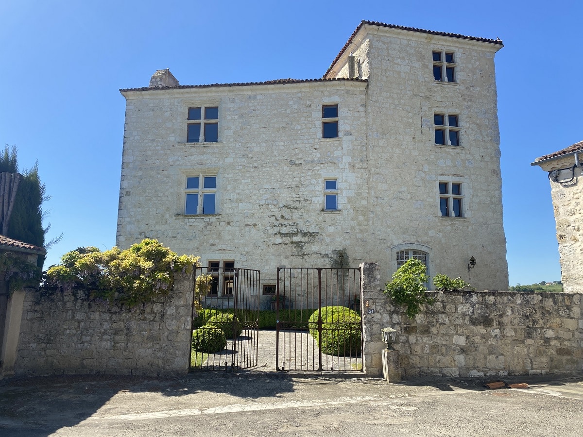 Courrensan château